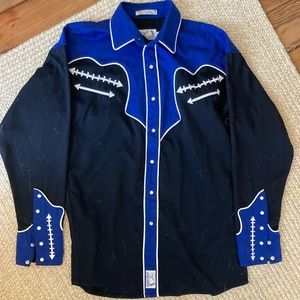 Oversized western shirt